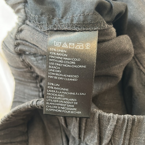 Linen pull-on pants - Picture 4 of 4